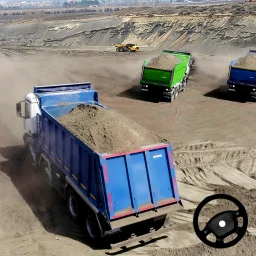 Indian Truck Cargo Driver 3D simgesi